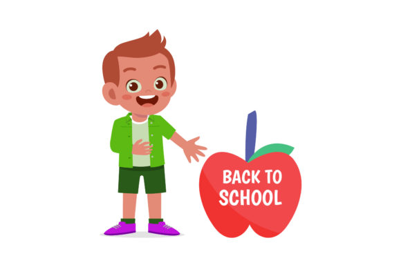 Back to School Boy Poster Graphics Freebies