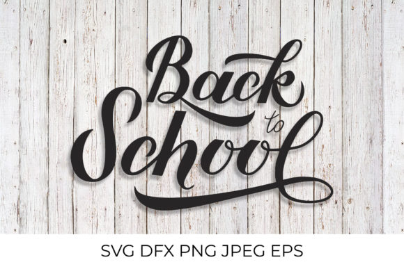 Back to School Calligraphy Lettering