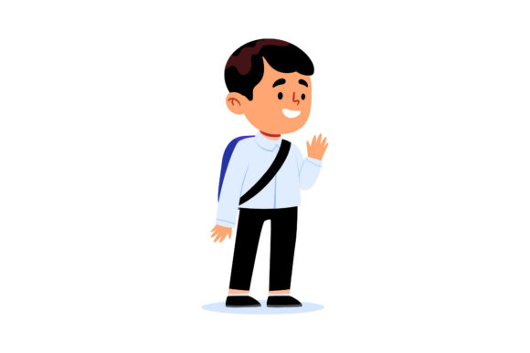 Back to School Character Student Graphics