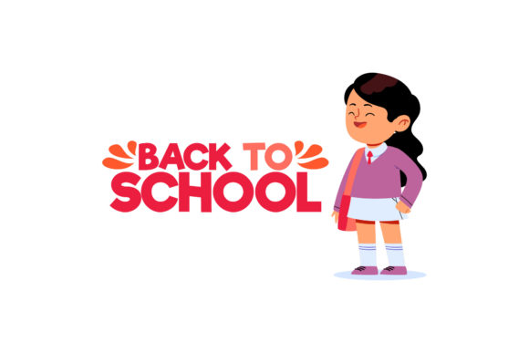 Back to School Concept Graphic Art