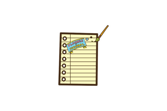 Back to School Digital Papet Note Svg Graphics