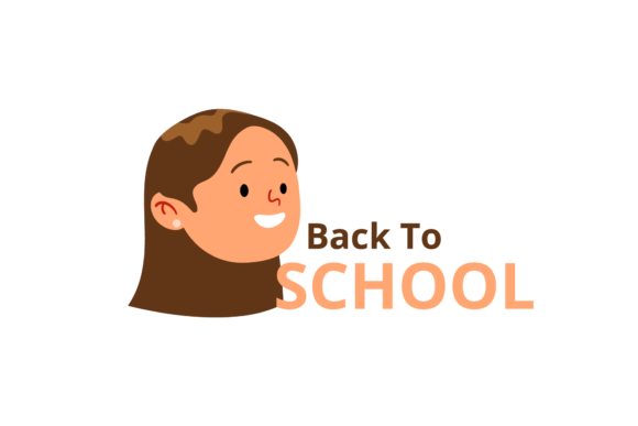 Back to School Girl Children Design