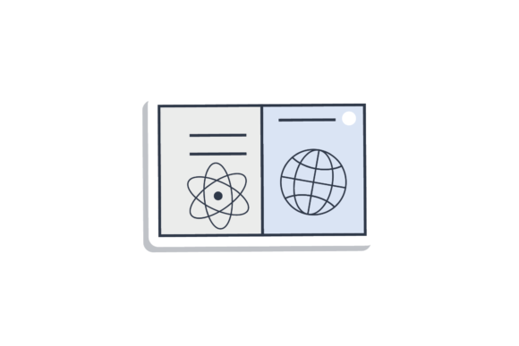 Back to School Stickers Book Science Svg Graphics