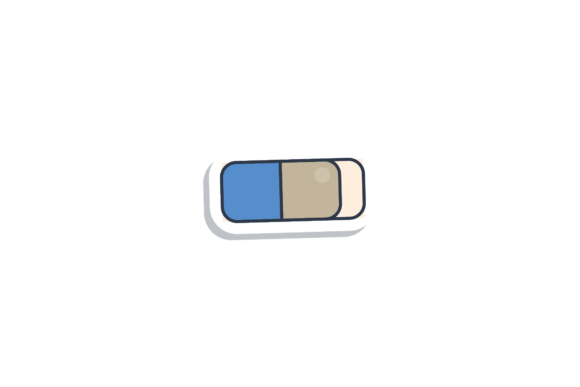 Back to School Stickers Eraser Svg Graphics Freebies