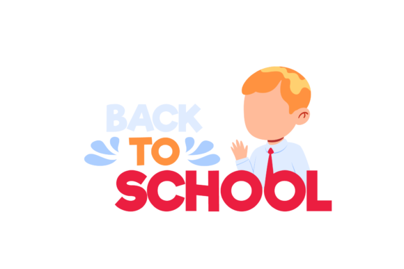 Back to School Teacher Greets Design Art