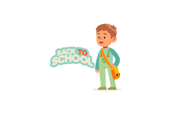 Back to School Text Vector Art Graphics