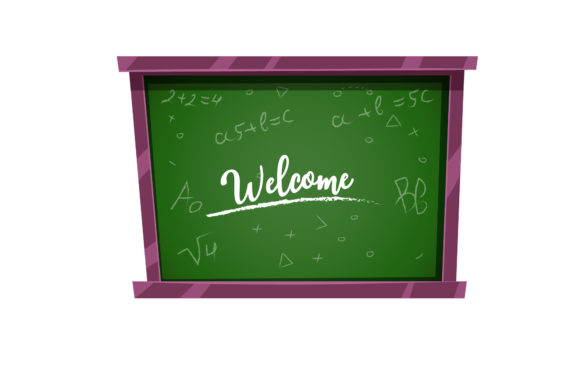 Back to School Whiteboard Graphics and Illustrations