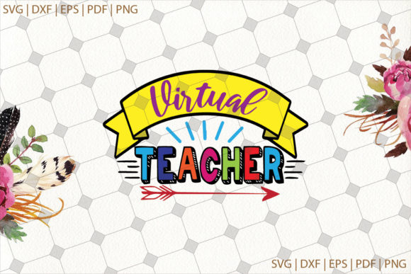 Virtual Teacher 2021 Back to School Svg Graphics